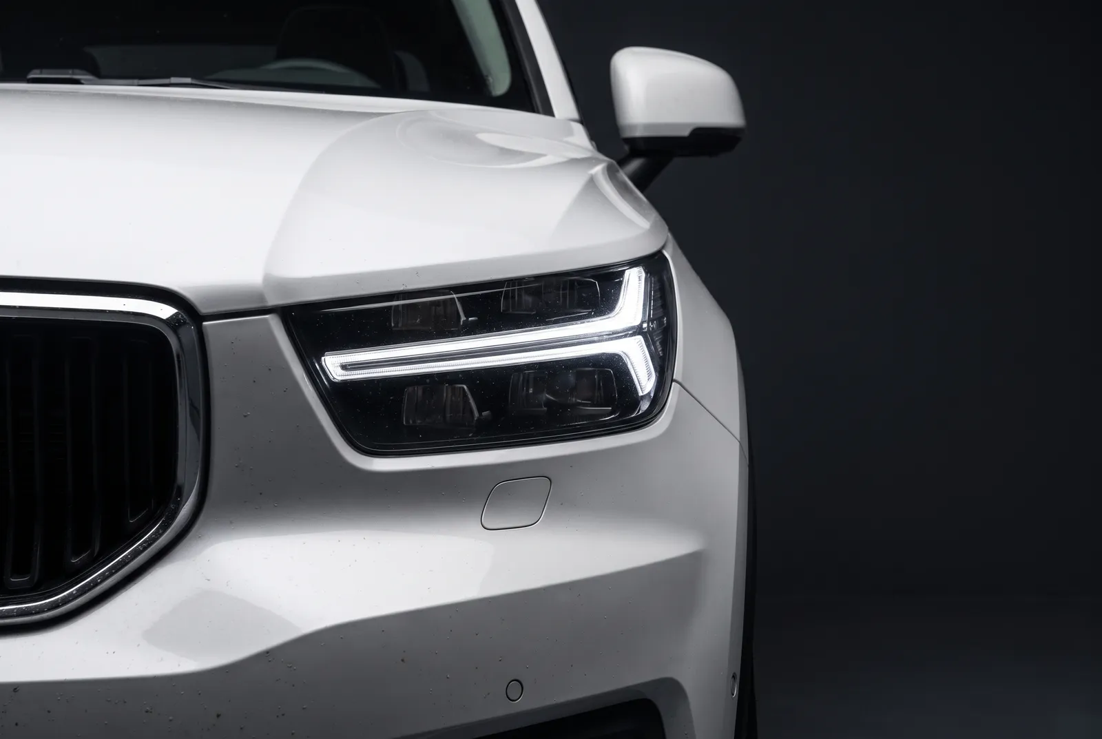 Detail van een Volvo XC40
